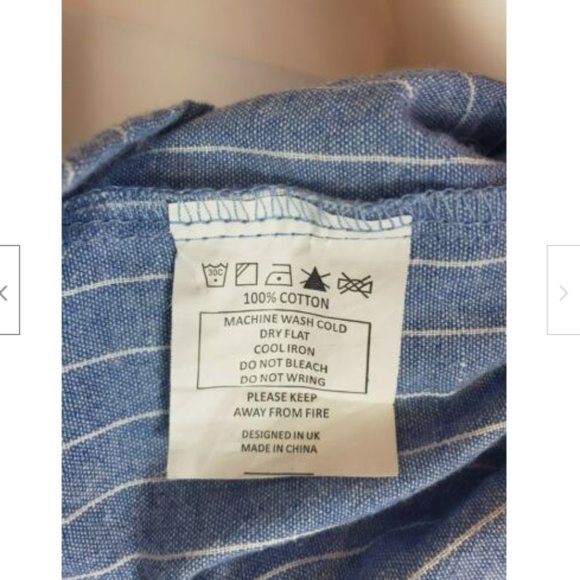 Womens Off The Shoulder Striped Size 20 Top - Picture 6 of 6